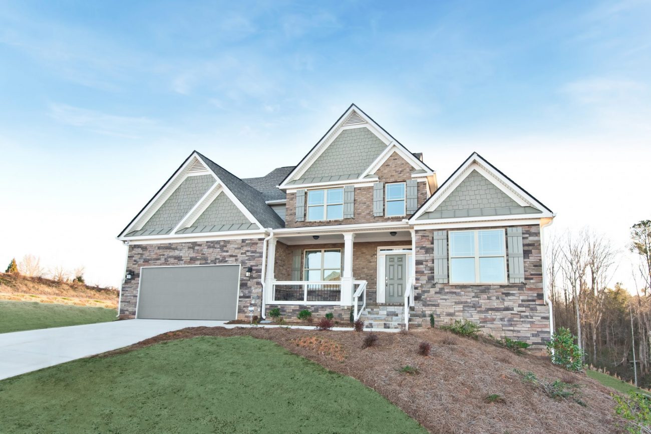 A new home in Overlook at Hamilton Mill