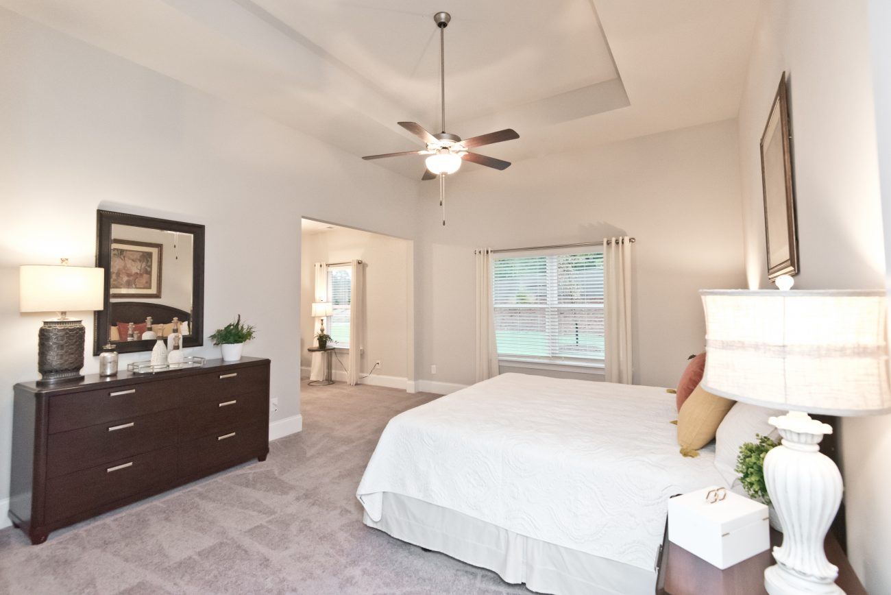 A master bedroom in Sandtown Estates