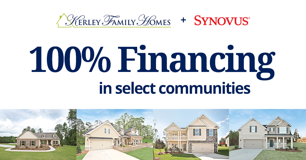 100% financing through Synovus