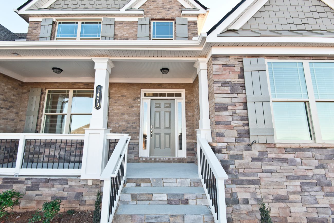 a front door in overlook