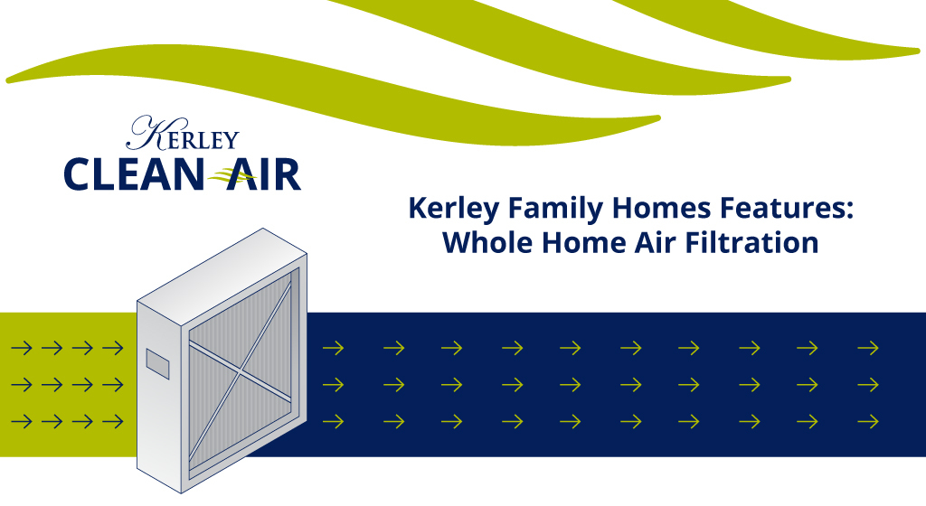 Kerley Family Homes Features: Whole Home Air Filtration
