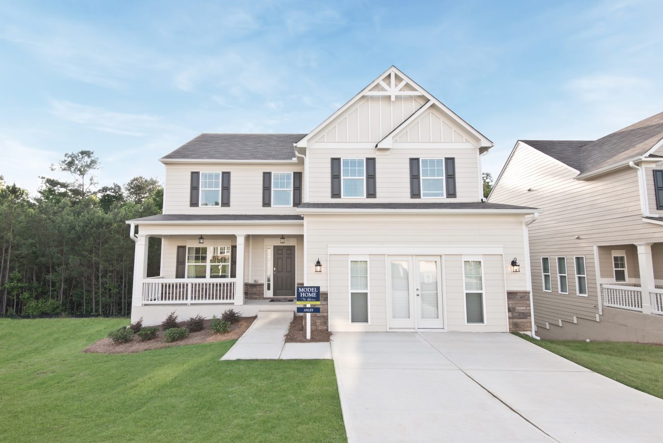 Garden Walk 2-story home exterior