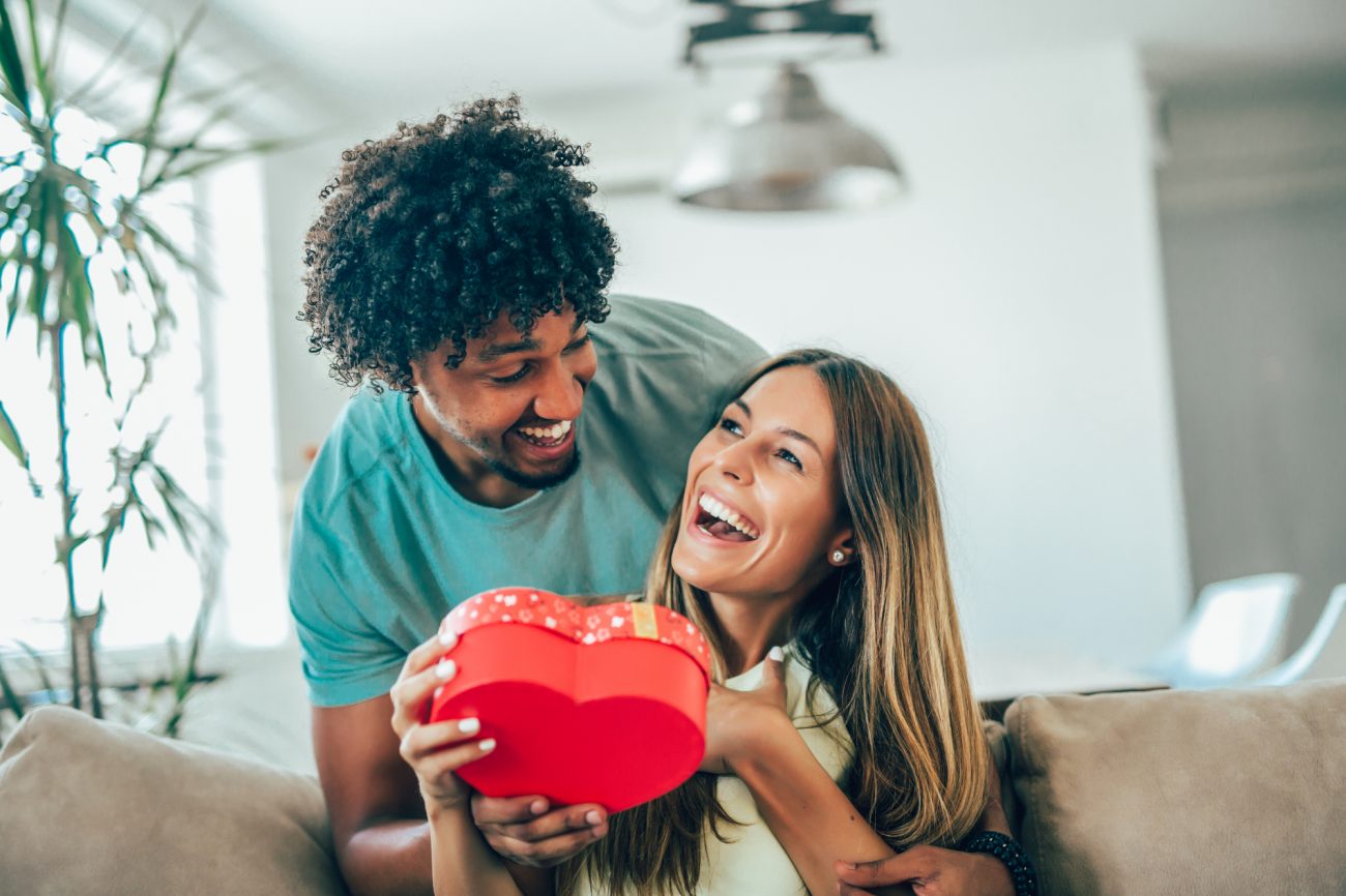 A couple spending valentines day at home adriaticfoto © Shutterstock